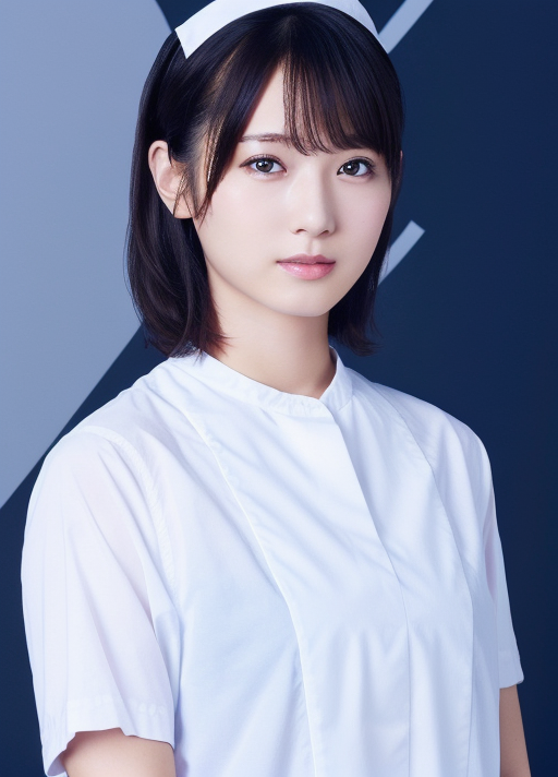 01102-3879779780-masterpiece,best quality,higher,  1girl, ,asian, beautiful face, face_focus, (simple background_1.2), (nurse_1.1),upper body.png